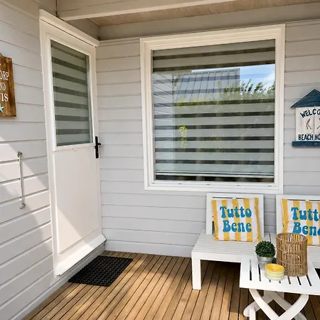 Houten Beachhome Aan Zee 奥德多普