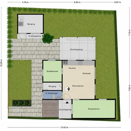 度假居 Houten Beachhome Aan Zee